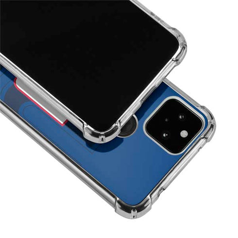 NFL New York Giants Double Vision Google Pixel 5 Clear Case